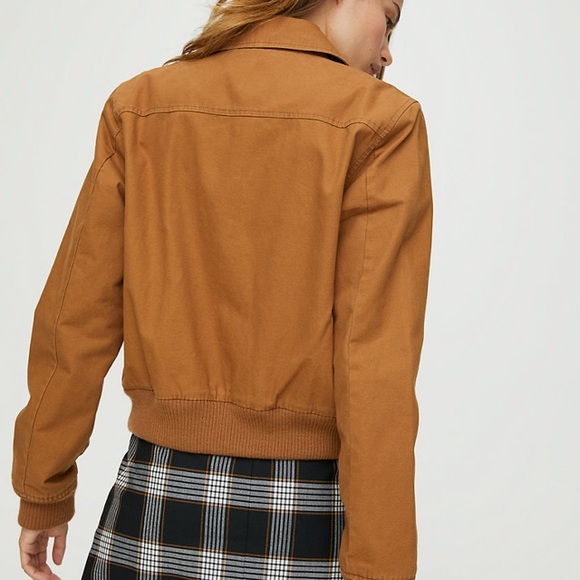 Aritzia Army Green Utility Jacket - Picture 4 of 9